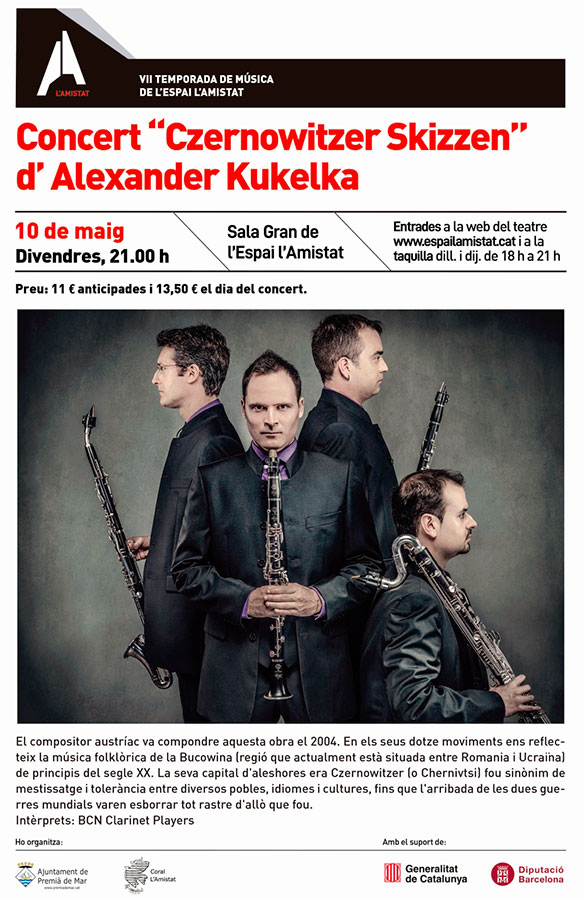 Concert "Czernowitzer Skizzen" d'Alexarder Kukelka