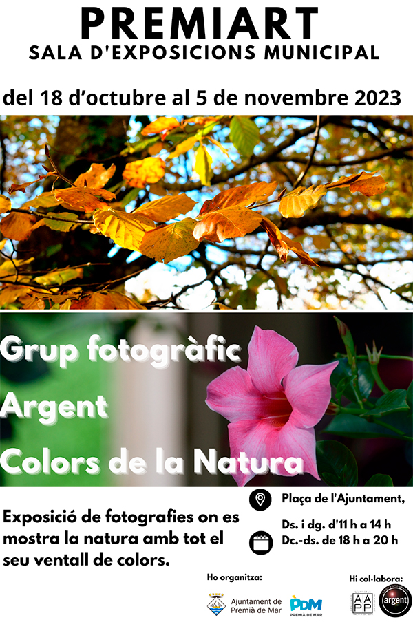 Exposici GRup Fotogrfic Argent: Colors de la natura