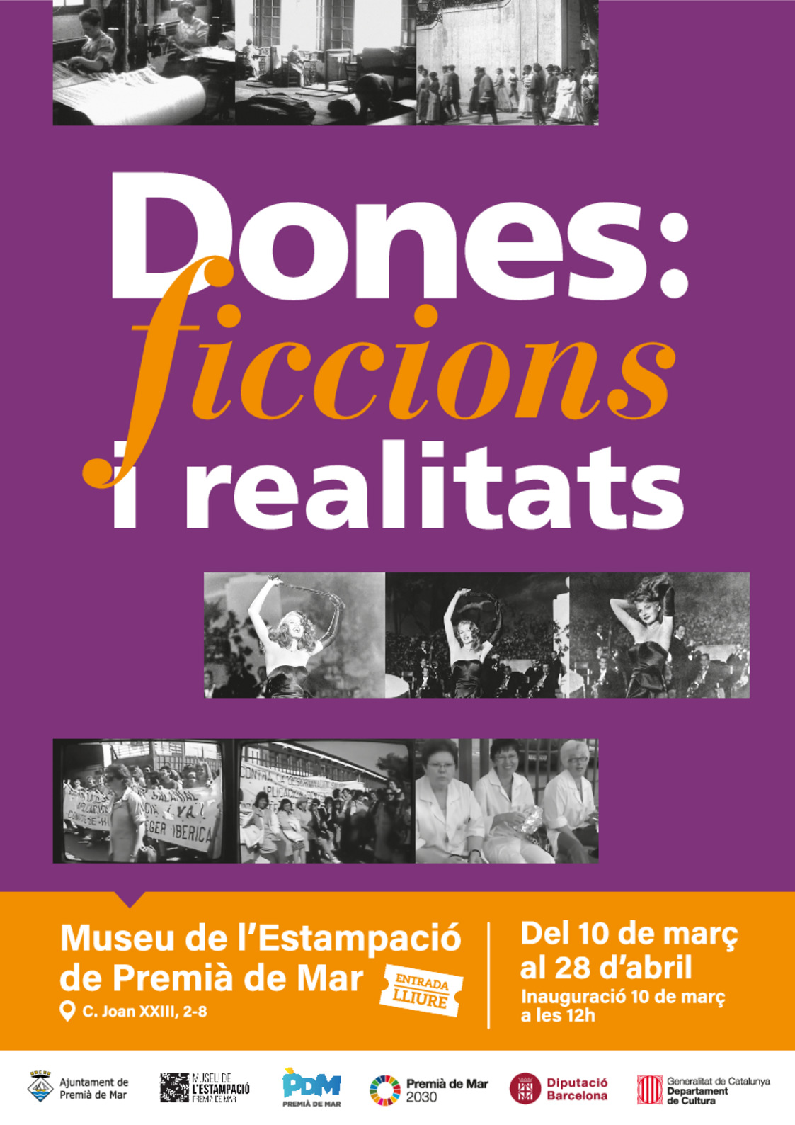 Inauguraci de l'exposici "Dones: ficcions i realitats"