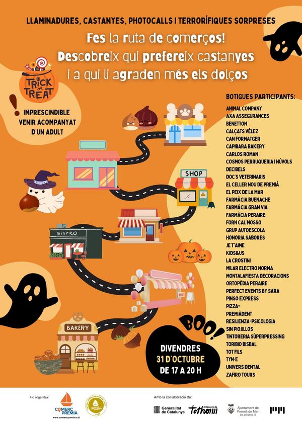 Ruta dels comerços, Castanyada/Halloween Ruta dels comerços, Castanyada/Halloween