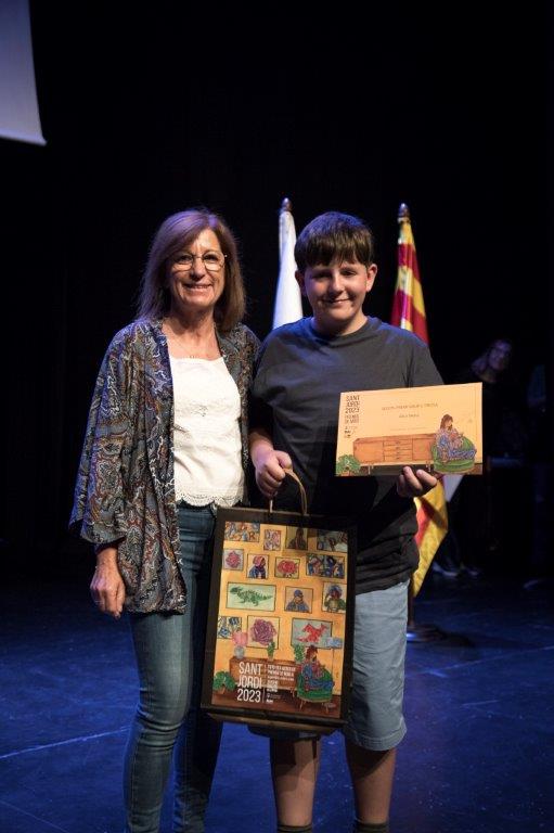 Recull fotogrfic del lliurament de premis del Concurs literari Sant Jordi 2023 - Foto 62731510