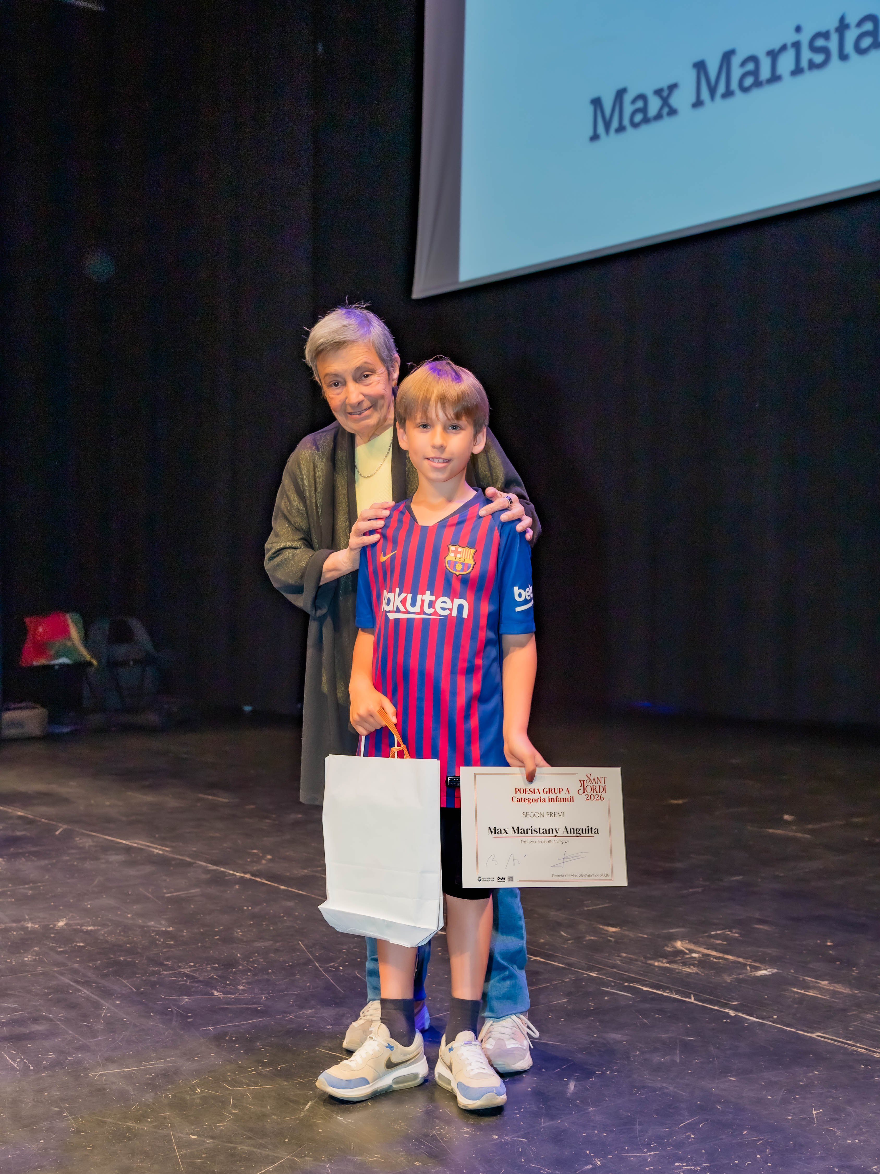 Recull fotogr�fic del lliurament de premis del Concurs literari Sant Jordi 2026 - Foto 56998364