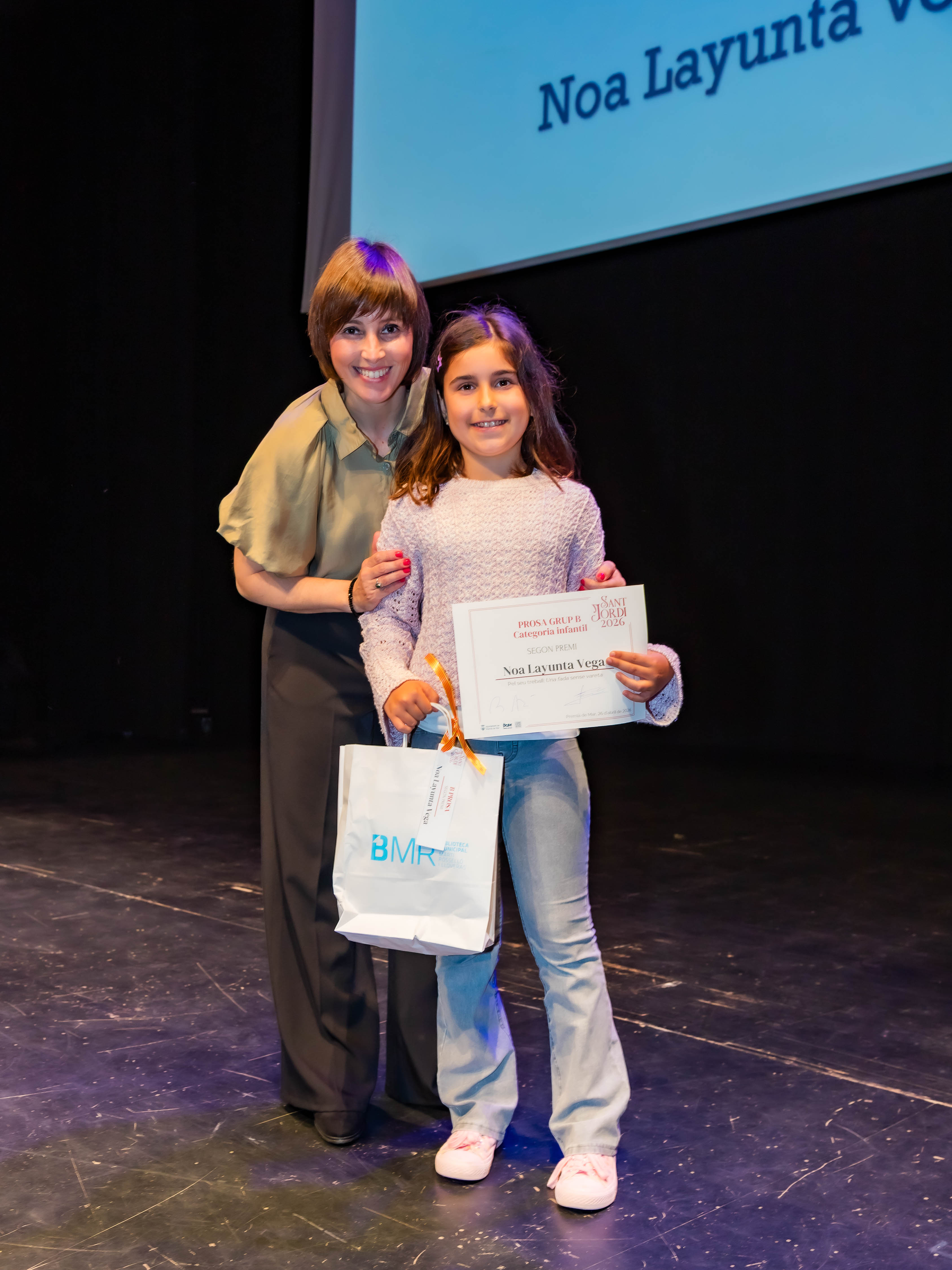 Recull fotogr�fic del lliurament de premis del Concurs literari Sant Jordi 2026 - Foto 73649003