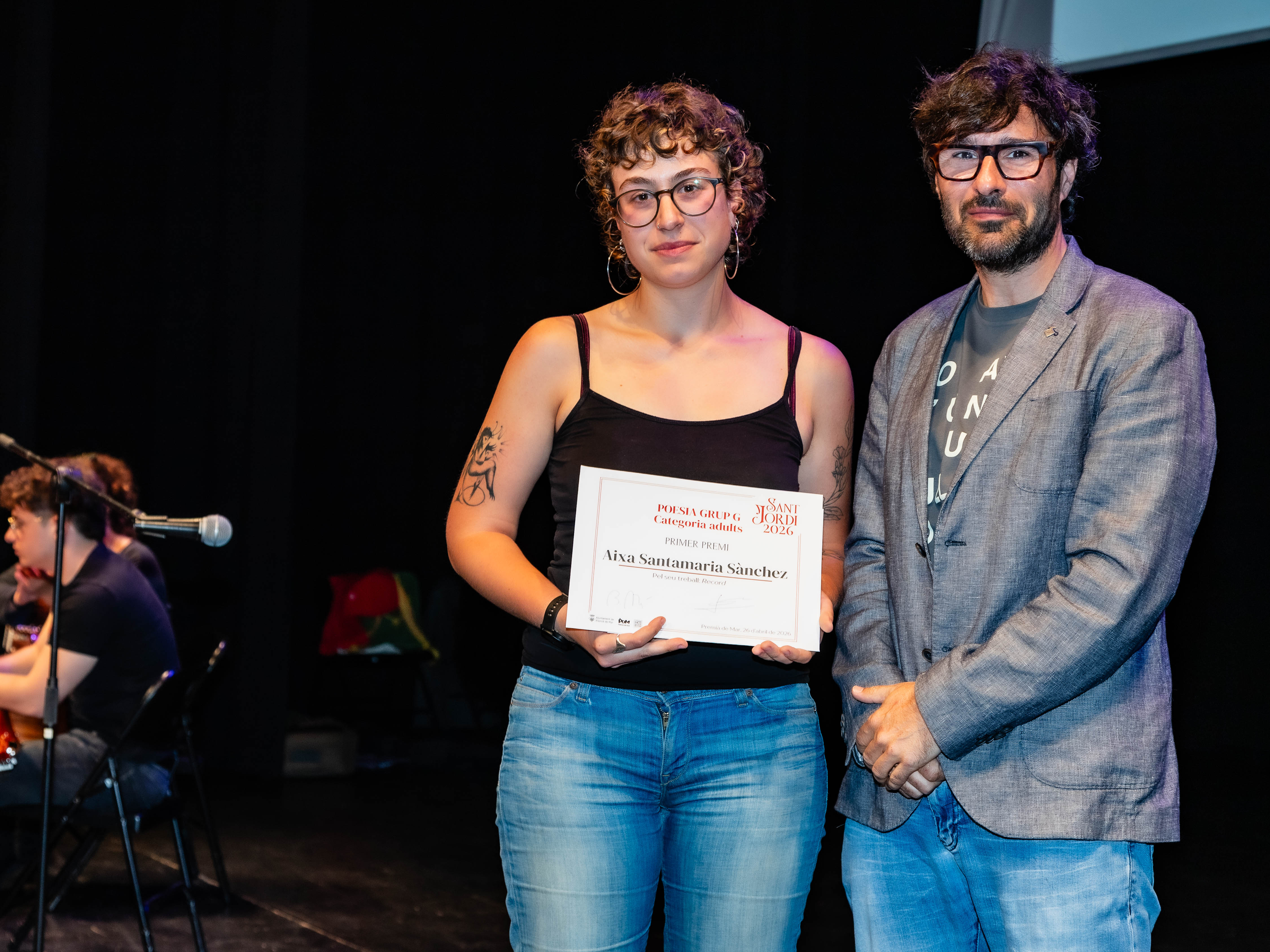 Recull fotogr�fic del lliurament de premis del Concurs literari Sant Jordi 2026 - Foto 80036755