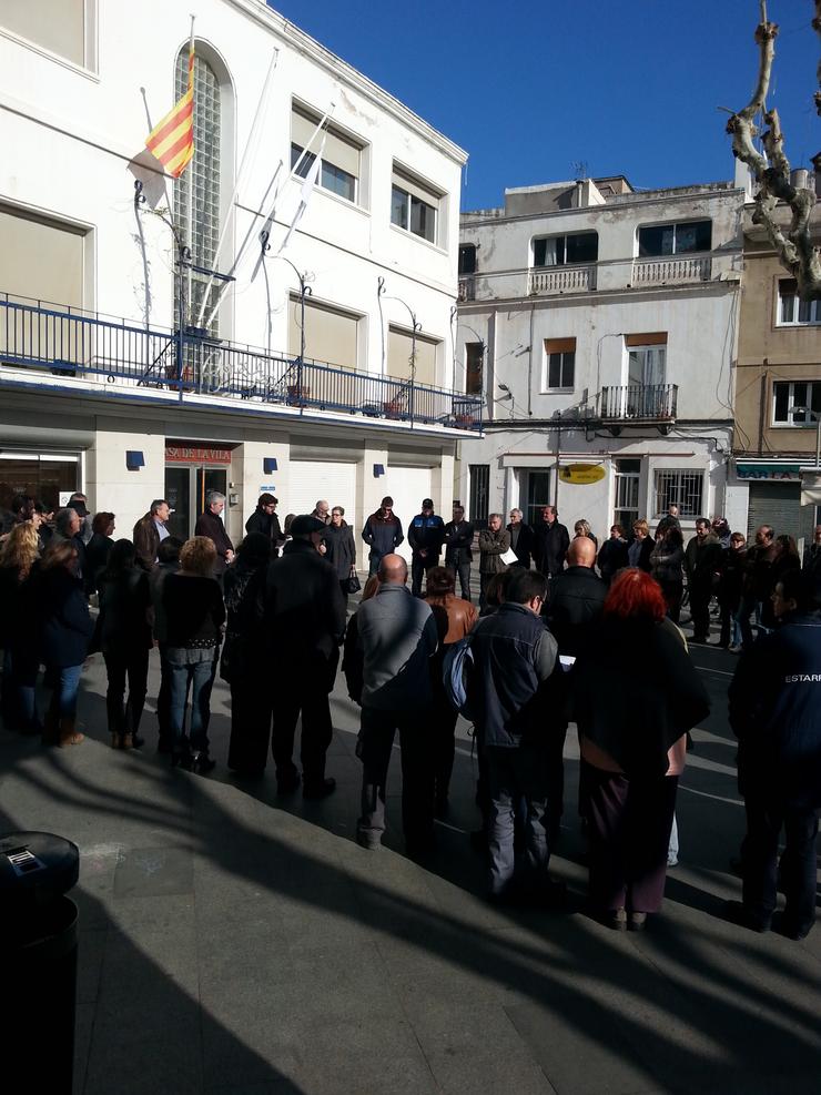 Concentraci&oacute; contra Projecte de Llei de Racionalitzaci&oacute; i Sostenibilitat de l'Administraci&oacute; Local
