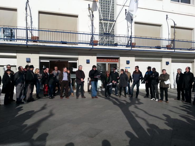 Concentraci&oacute; contra Projecte de Llei de Racionalitzaci&oacute; i Sostenibilitat de l'Administraci&oacute; Local