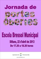 Jornada Portes Obertes Escola Bressol