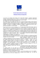 Declaraci&oacute; del Dia d'Europa