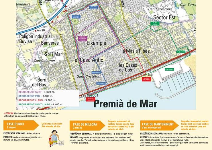 Activa't caminant pl&agrave;nol