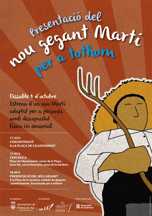 Acte presentació nou Gegant Martí