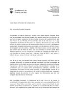 Carta oberta al president de la Generalitat