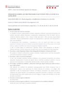 FAQS Restriccions COVID 300320