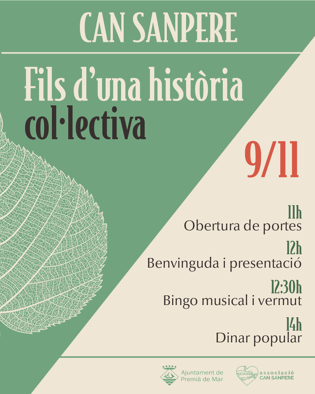 Acte de presentaci de la campanya "Fils duna histria collectiva"