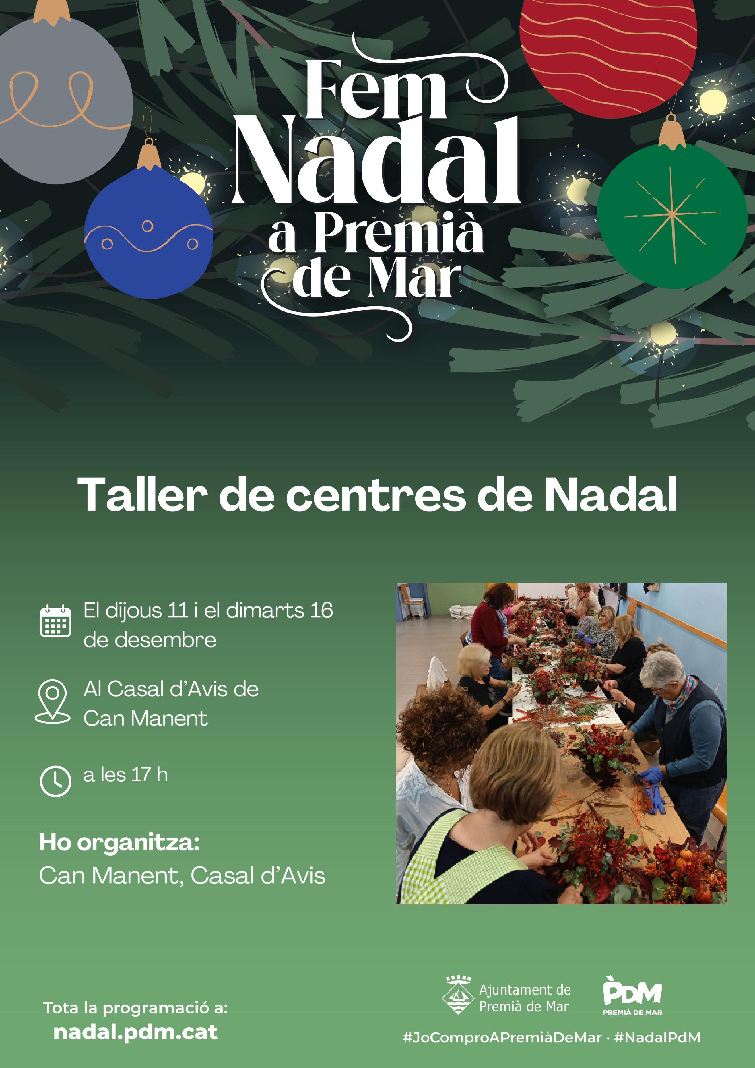 Taller de centres de Nadal