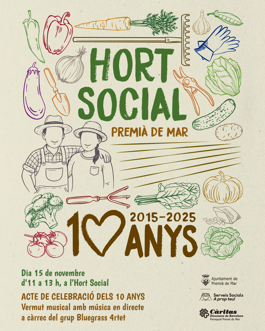 10 aniversari Hort social