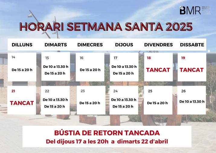 setmana santa 2025