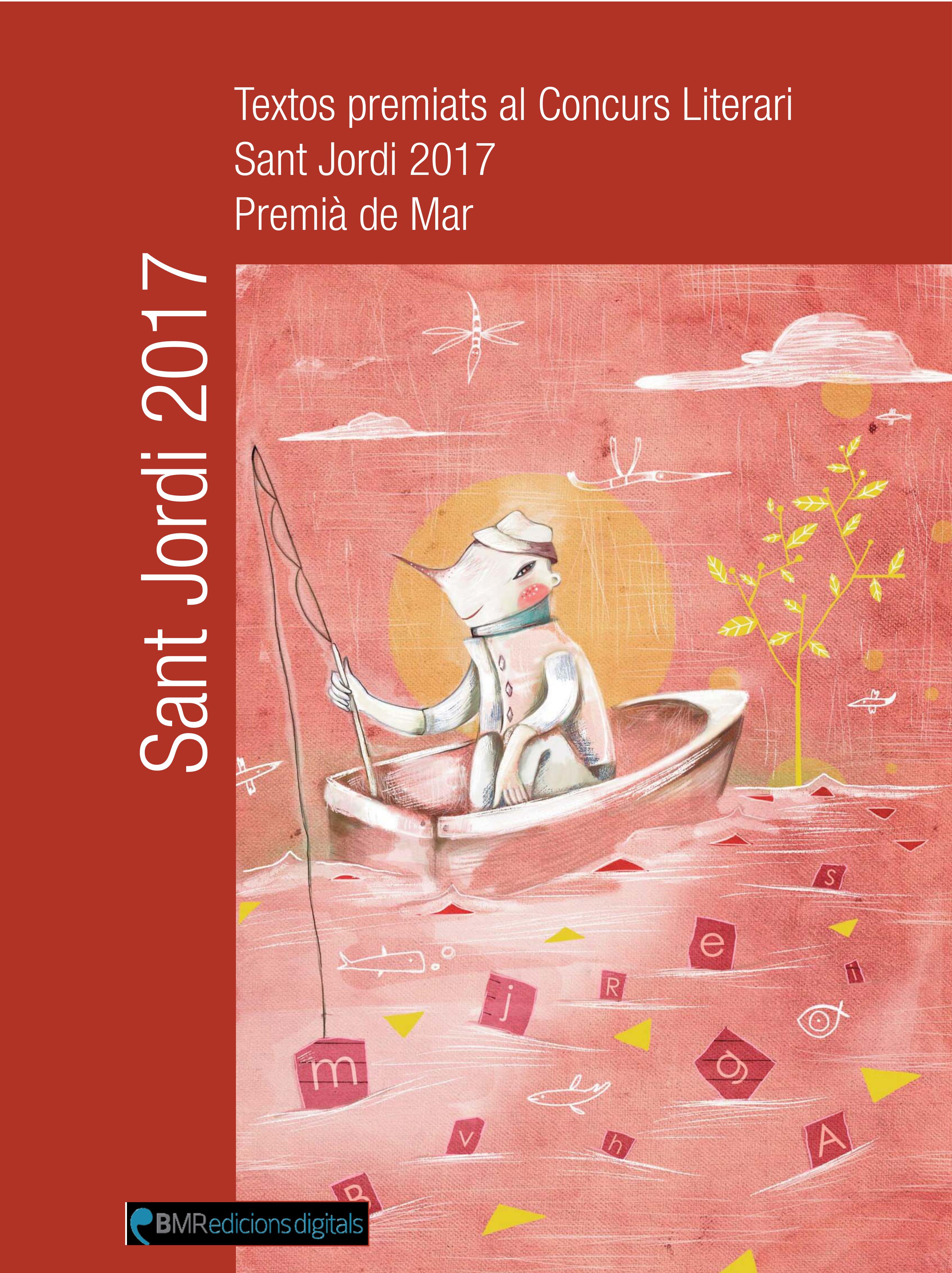 Coberta recull textos premiats Concurs literari Sant Jordi 2017