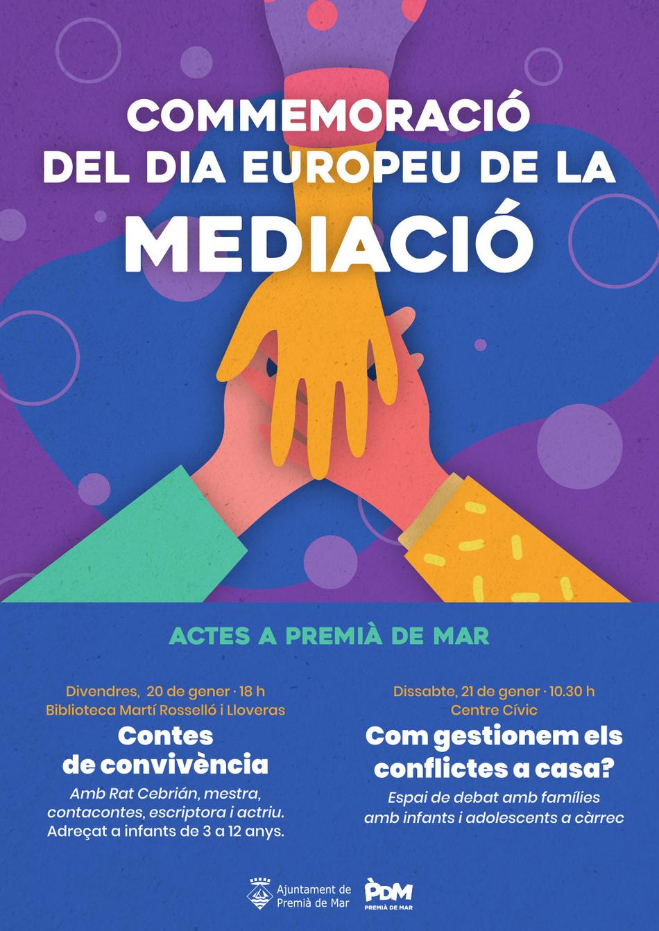 Cartell Dia Europeu de la Mediacio