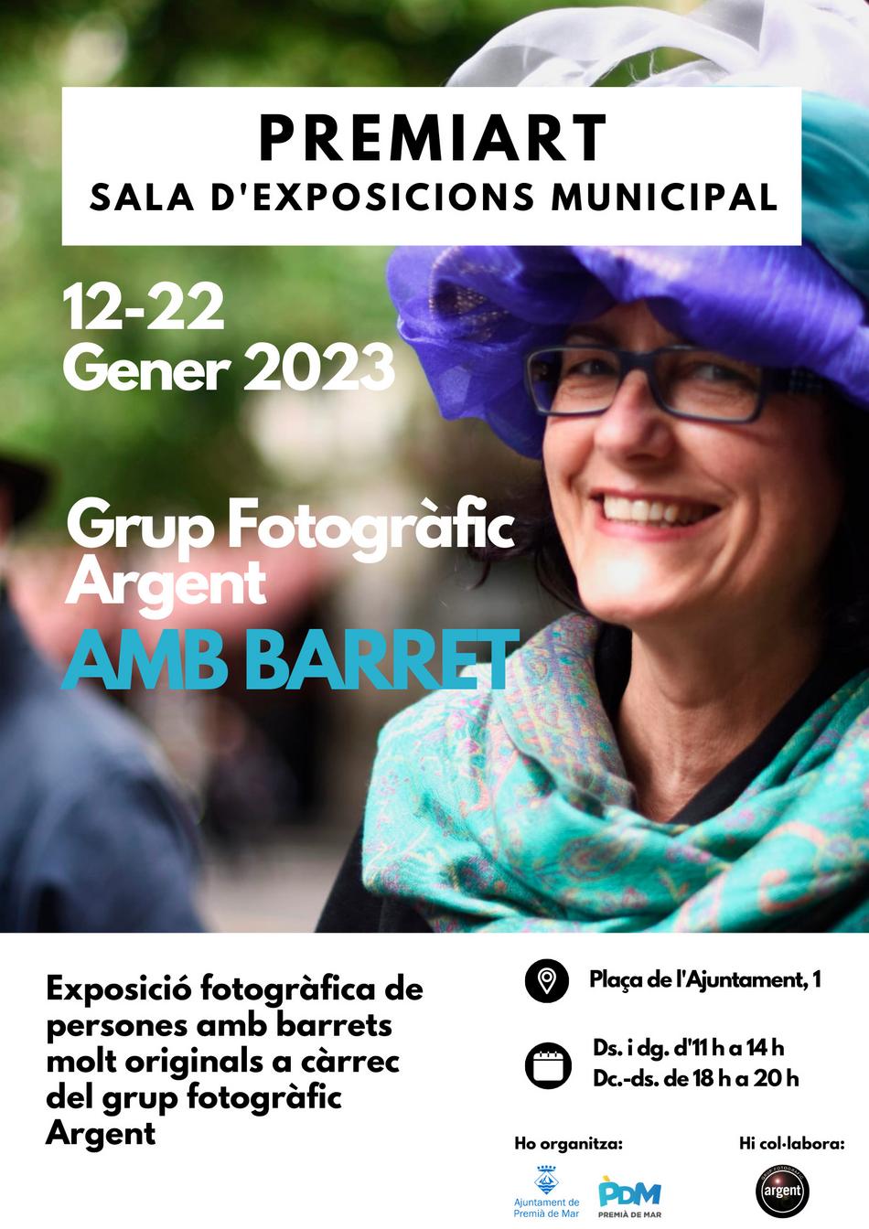 Exposició "Amb barret" del Grup Fotogràfic Argent