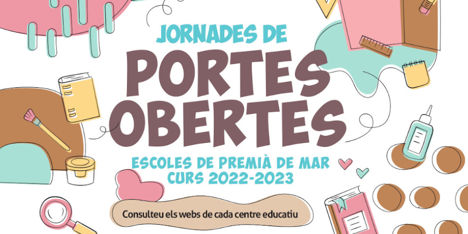 Jornades de portes obertes de les escoles pel curs 2022-2023