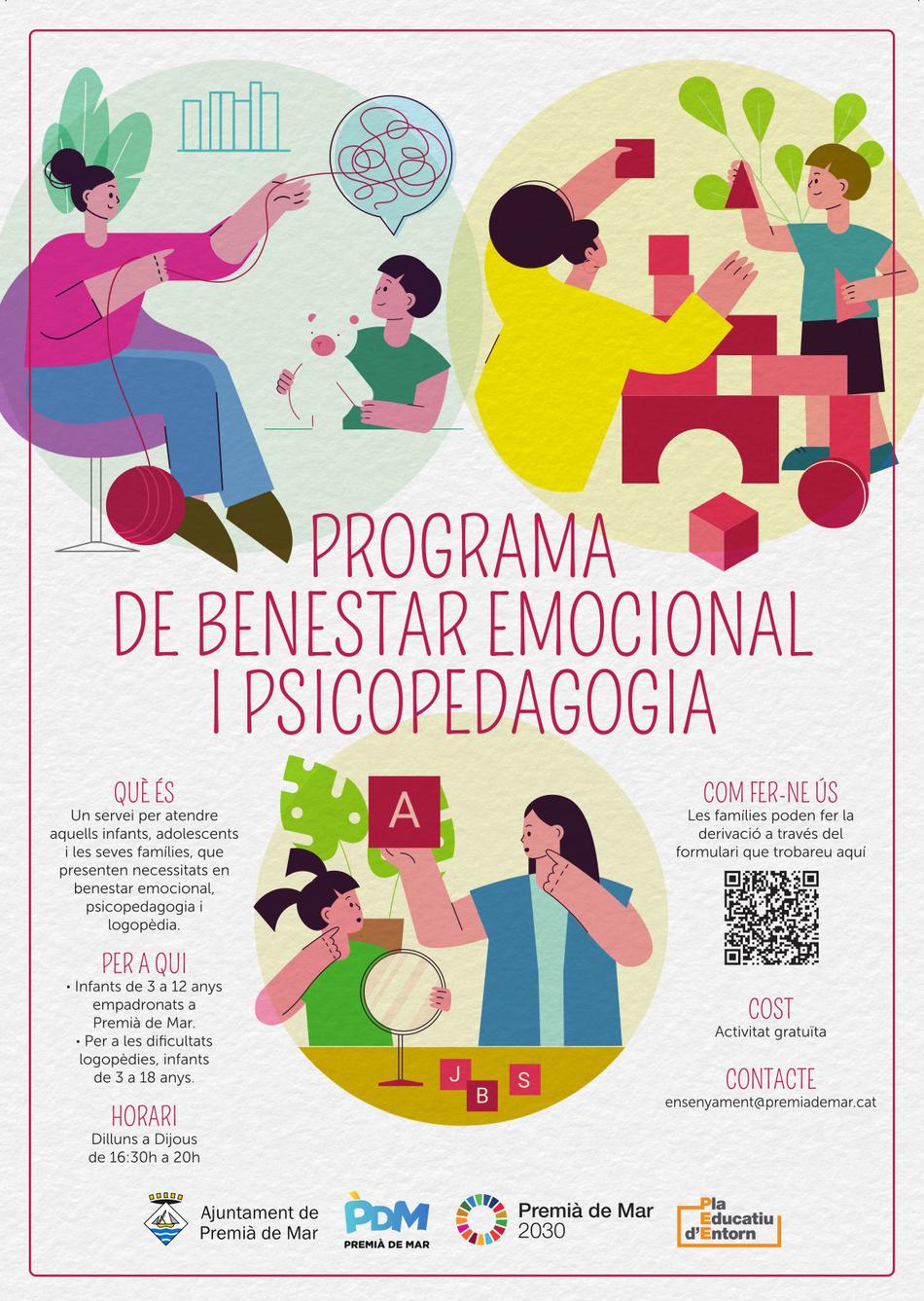 Programa de Benestar Emocional i Psicopedagogia