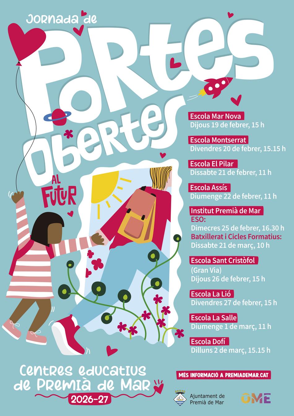 Portes obertes escoles 2026