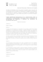 Bases subvenciones Servicios Sociales (castellà)