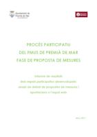 Informe fase participativa del debat de mesures