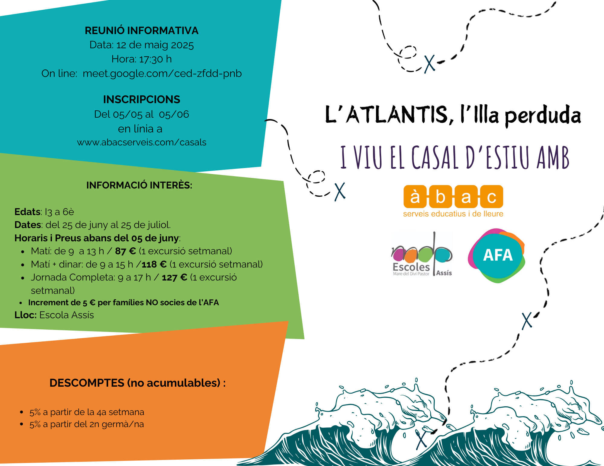 Formulari d'alta al llistat de Casals d'Estiu 2025