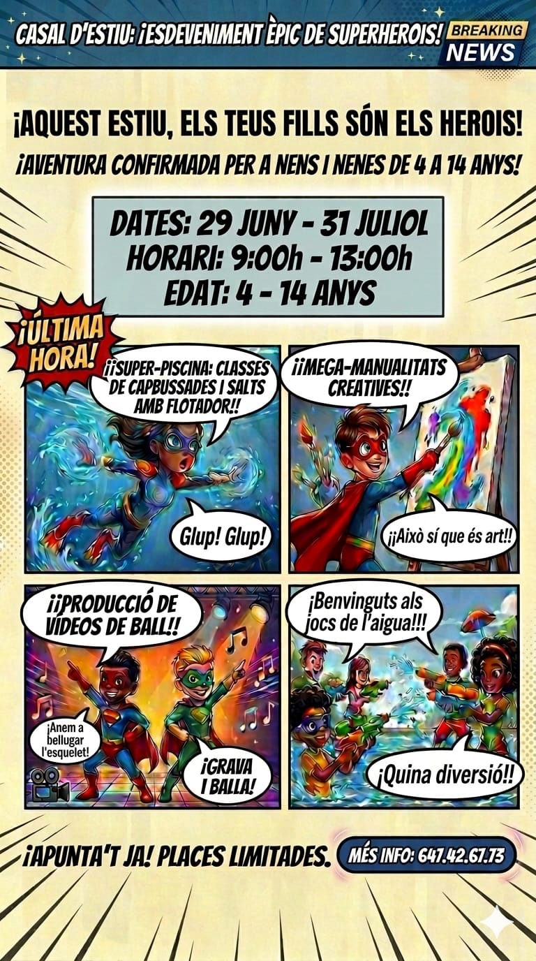 Formulari d'alta al llistat de Casals d'Estiu 2026