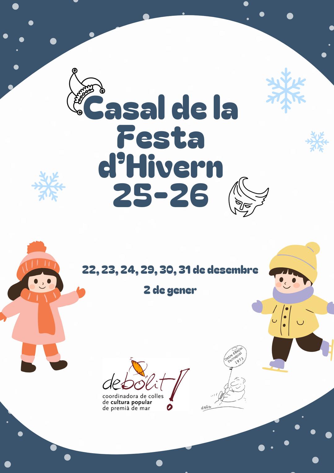 Formulari d'alta al llistat de Casals d'Hivern 2025