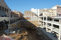 visita obres Plaça PPCC març 2011
