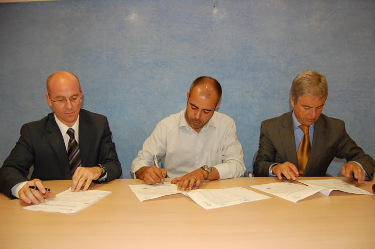 Signatura Conveni Cespa-Futbol
