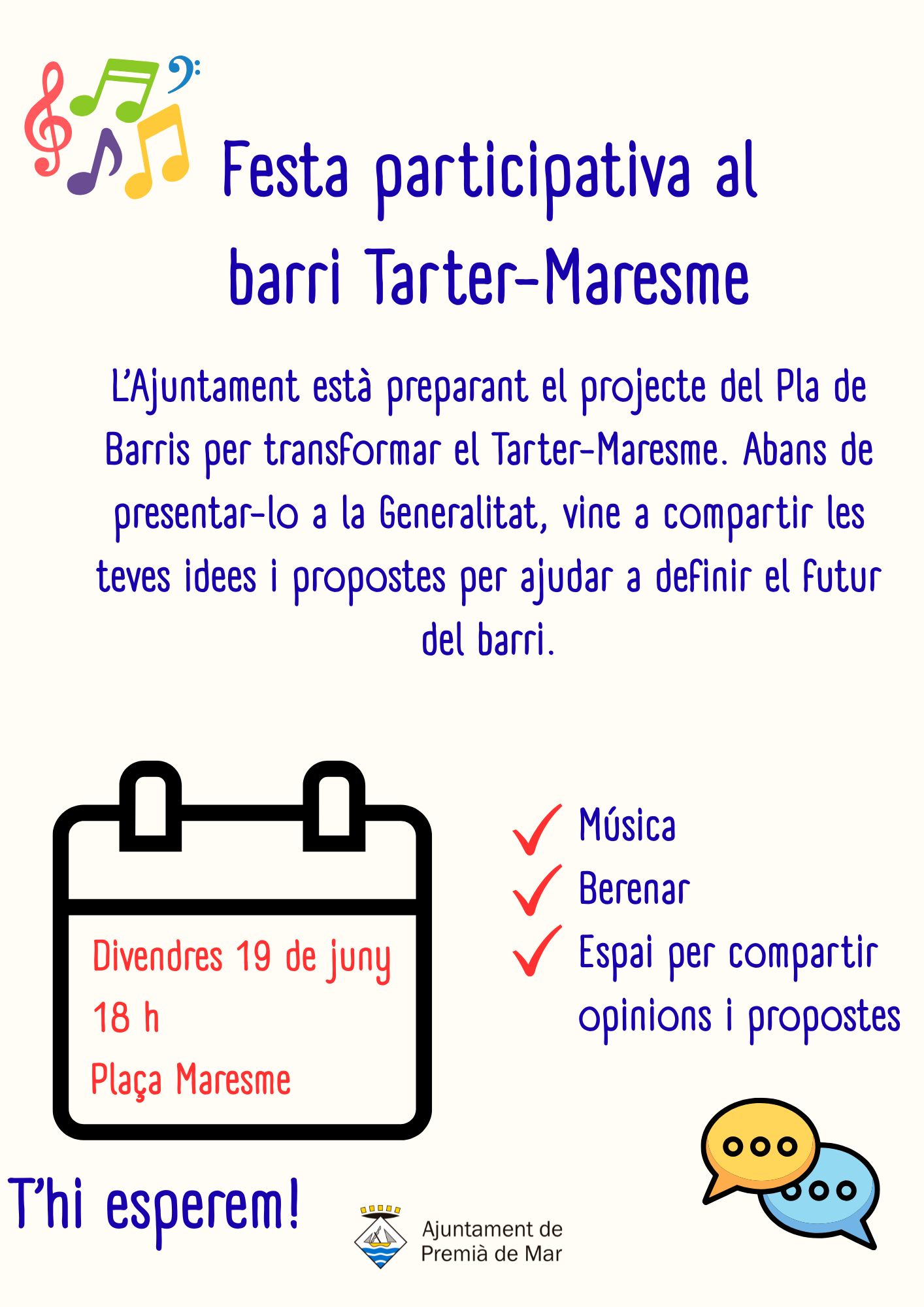 Festa participativa barri Maresme