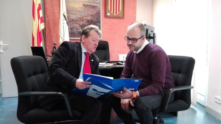 Visita president Consell Comarcal
