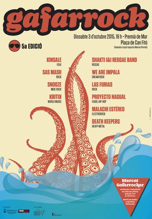 Cartell Gafarrock 2015