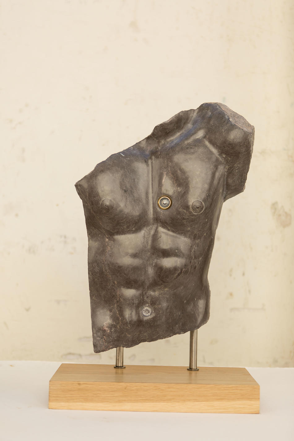 2n premi en escultura de l'ArTardor 2020. David Collantes (La mirilla del cor)