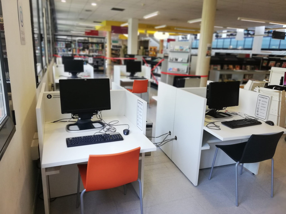 Ordinadors biblioteca