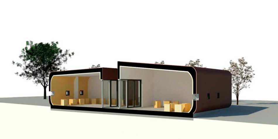El 30 de desembre es comença a construir el nou mòdul al pati de l'escola La Lió