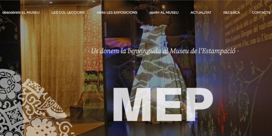 Nou web del Museu de l'Estampaci