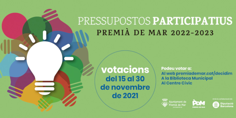 Comencen les votacions dels Pressupostos participatius 2022-2023