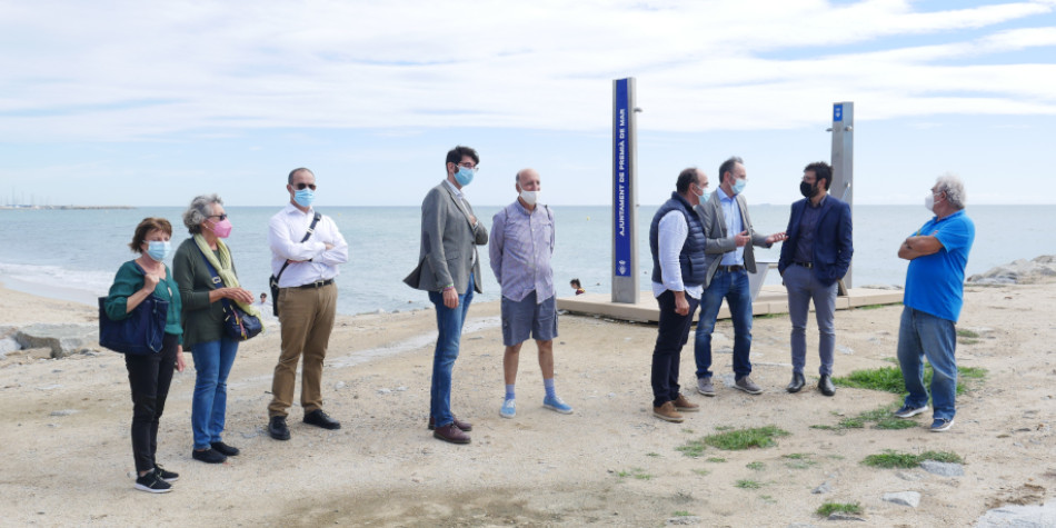 Reunió entre Ajuntament, Generalitat i associacions de veïns per tractar la problemàtica de la sorra a les platges