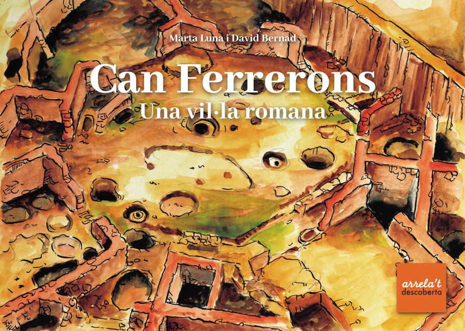 Portada llibre "Can Ferrerons. Una vil·la romana"