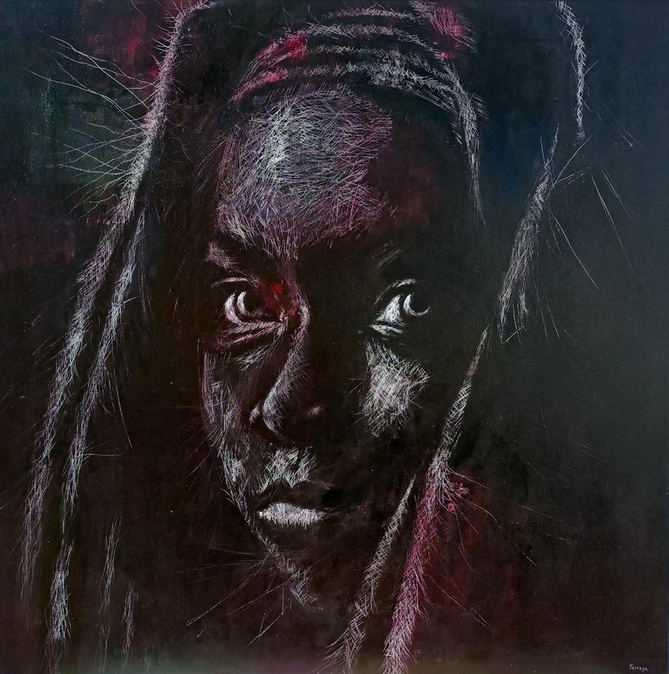 Artardor 2024. Pintura. Primer premi: Ricard Tenaza per l´obra “Mirada”.