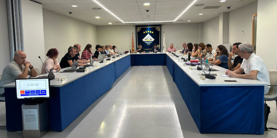 Ple municipal a la Biblioteca Municipal Mart� Rossell� i Lloveras 2023-2027