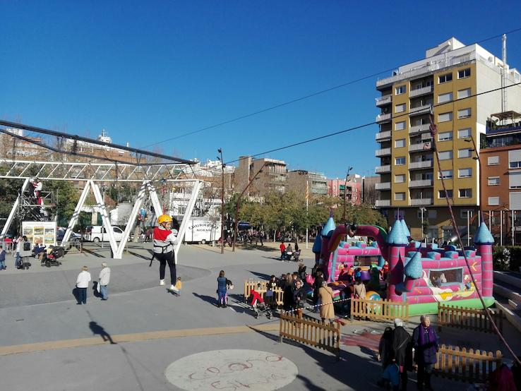 Parc pla&ccedil;a Pa&iuml;sos Catalans