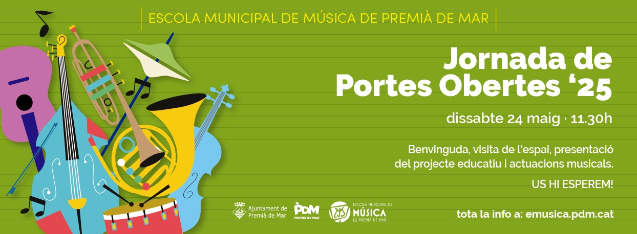Portes obertes Escola Msica 2025-2026