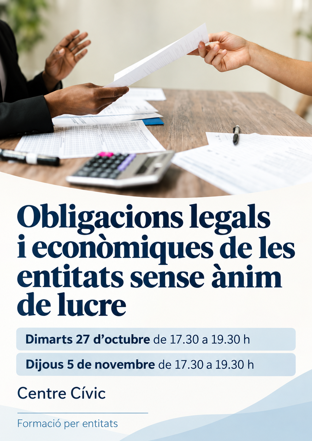 Obligacions legals i econ&ograve;miques de les entitats sense &agrave;nim de lucre