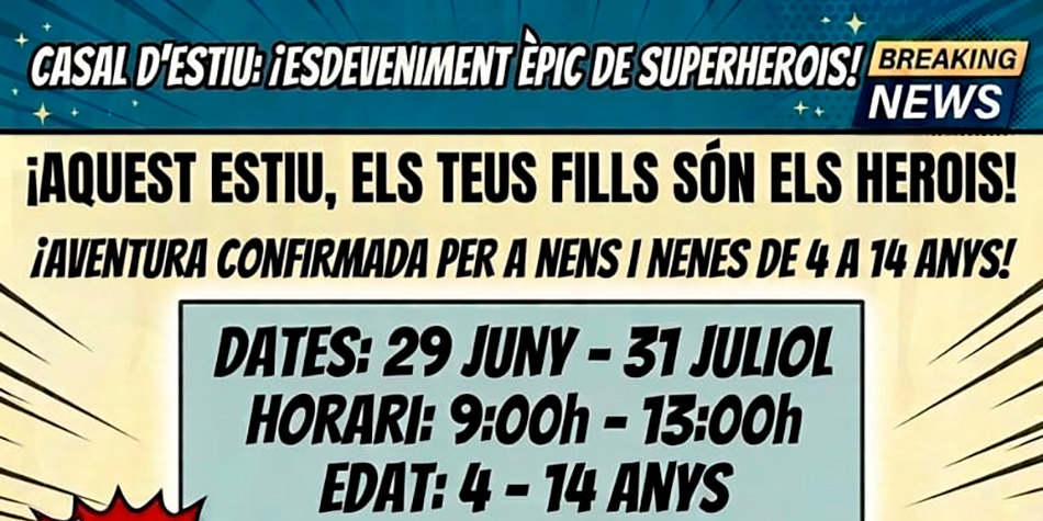Casal d'Estiu Superherois