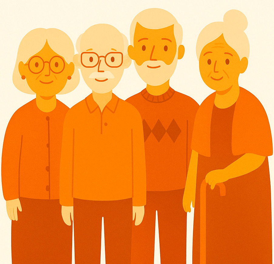 Persones grans de Premi de Mar